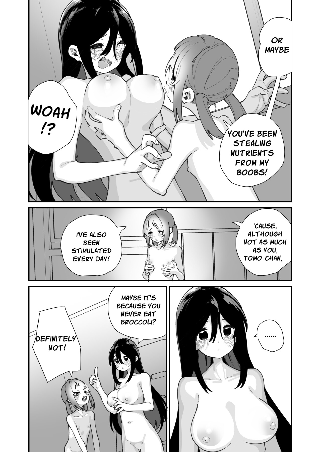 Hentai Manga Comic-I made her boobs bigger-Read-35